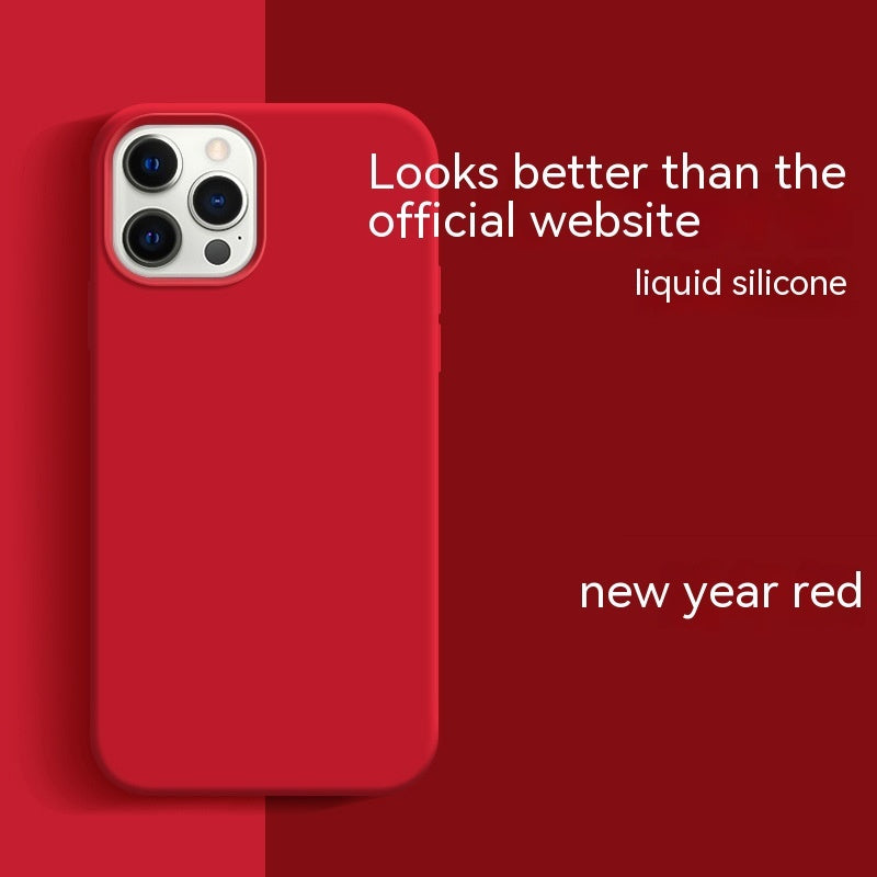 solid colour silicone case